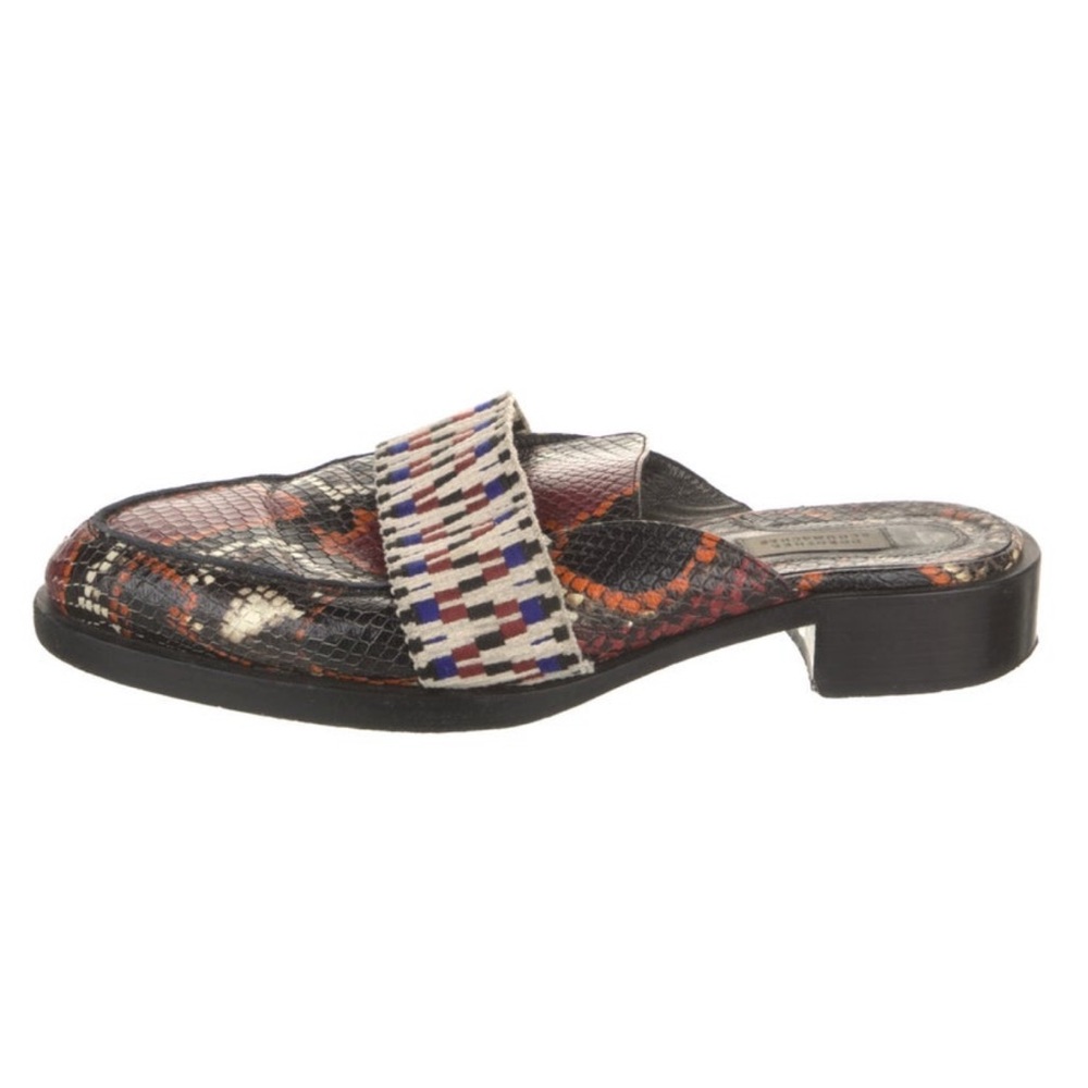 Dorothee Schumacher
Embossed Leather Printed Mules
Women's Size: 11